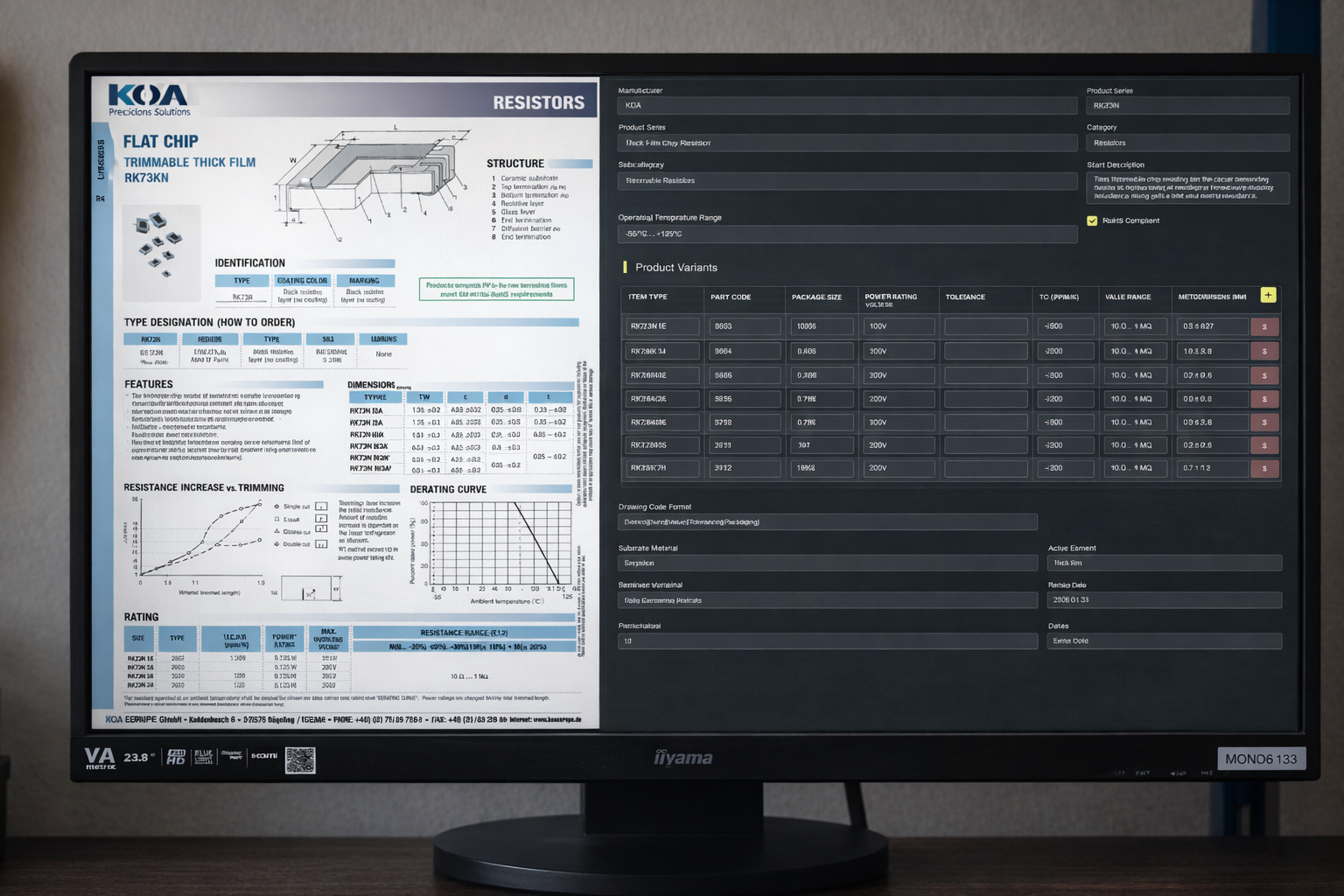 Document Base - Master Data Maintenance